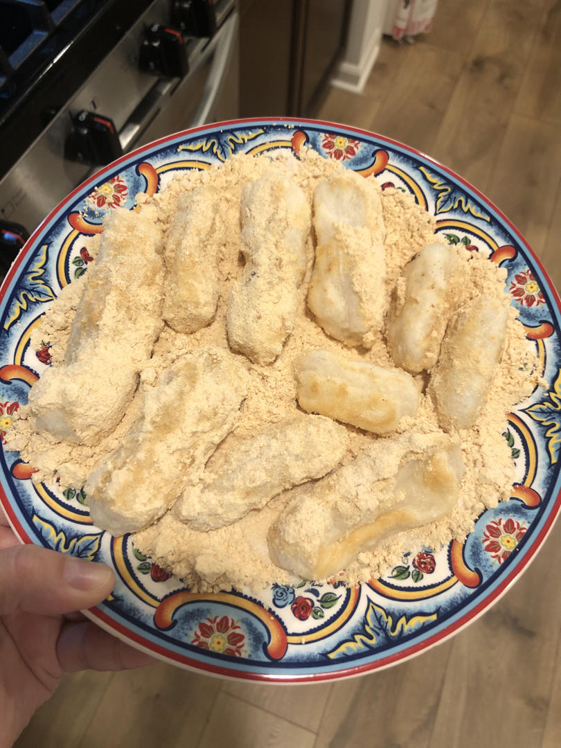 超好吃的红糖糍粑