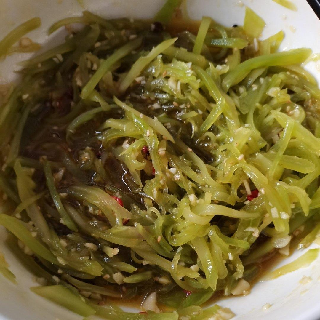 凉拌爽口莴笋丝