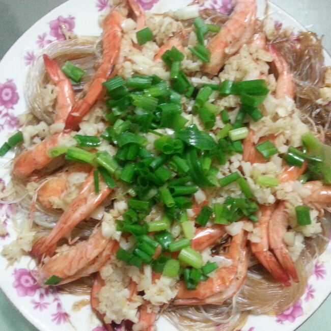 蒜蓉粉丝蒸大虾