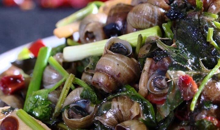 超级简单的炒石螺