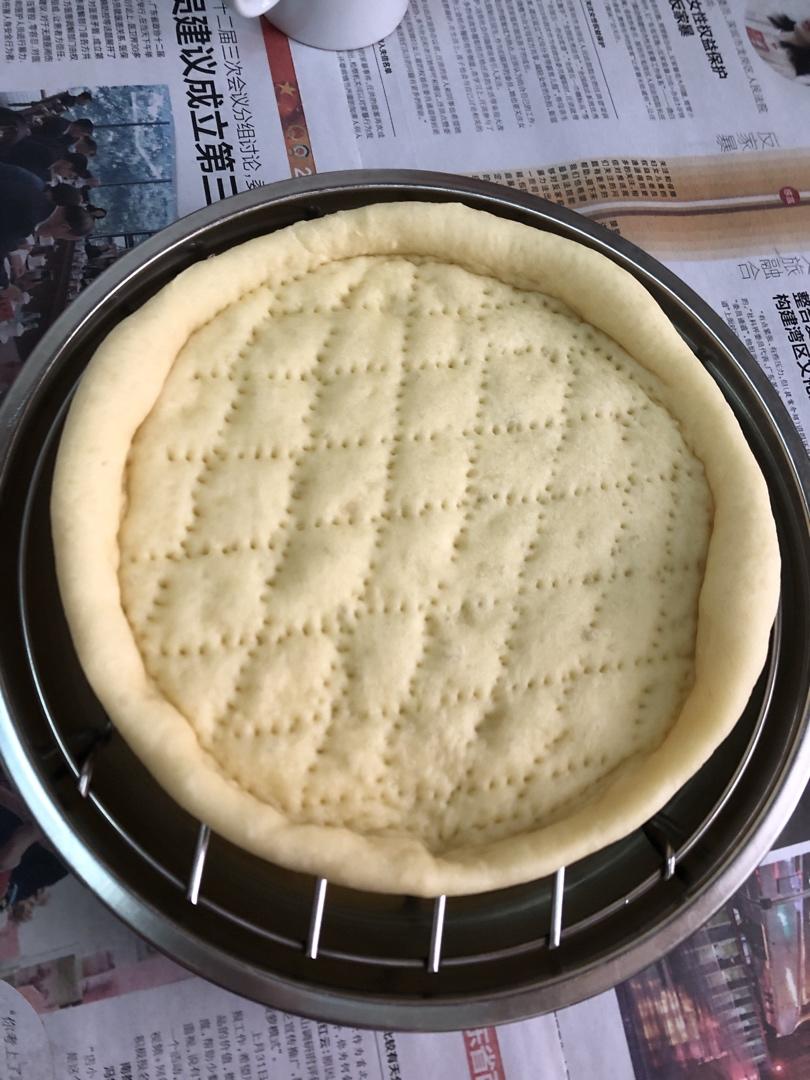 八寸披萨饼皮（四个）制作