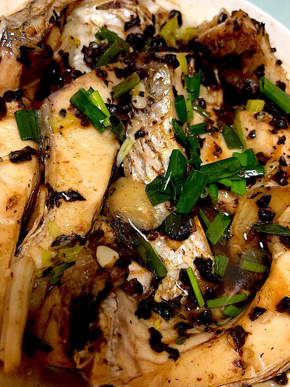 3步做出地道广东味——豉汁蒸鱼腩