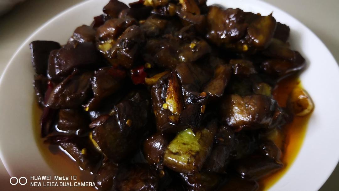 红烧肉沫茄子