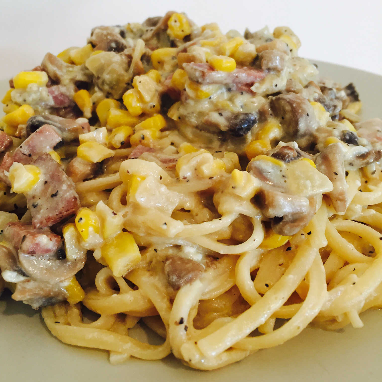 超简单的奶汁培根意面Carbonara