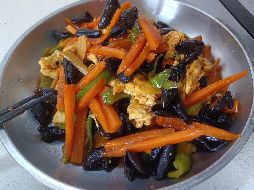 下饭菜鱼香鸡蛋