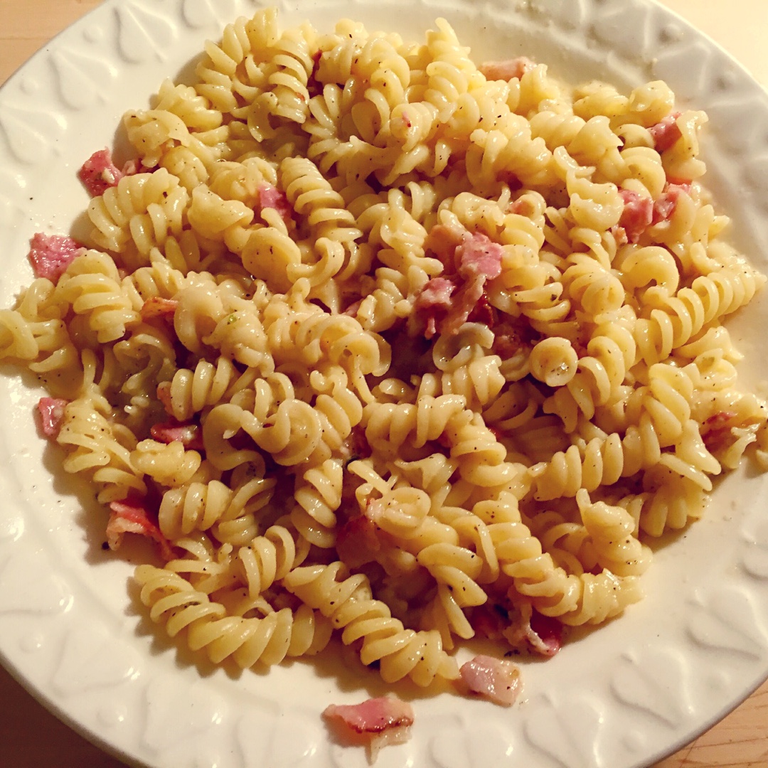 培根鸡蛋意面Carbonara