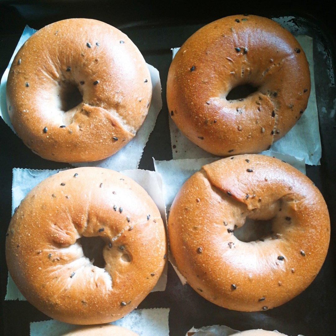 芝麻贝果（咸）