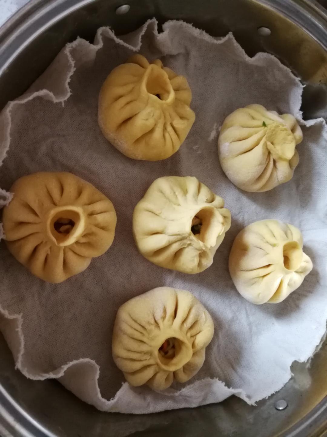 西葫芦鸡蛋包子