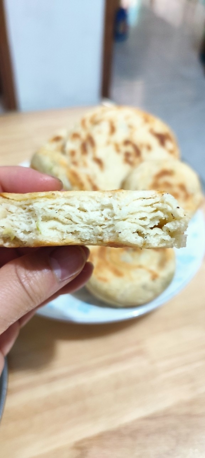 葱油饼—冰箱冷藏发酵法