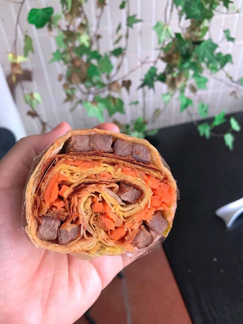 商业版~煎饼果子~简易脆片做法~秘制酱料~