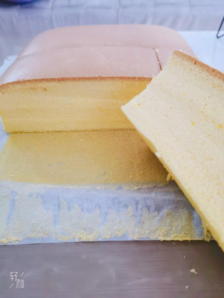 古早味蛋糕....烫面水浴法