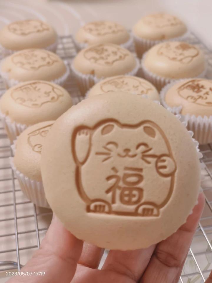 无水不塌不裂的～戚风纸杯蛋糕