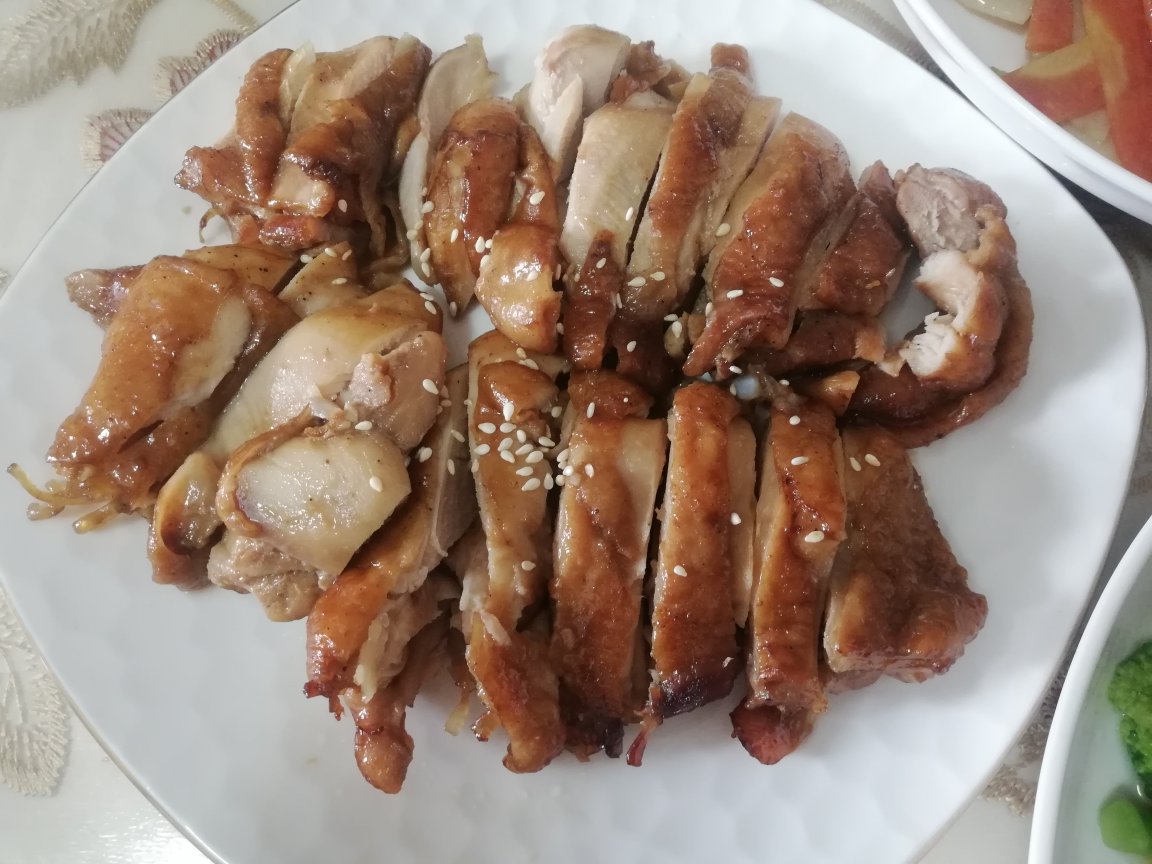 蒜香鸡腿排