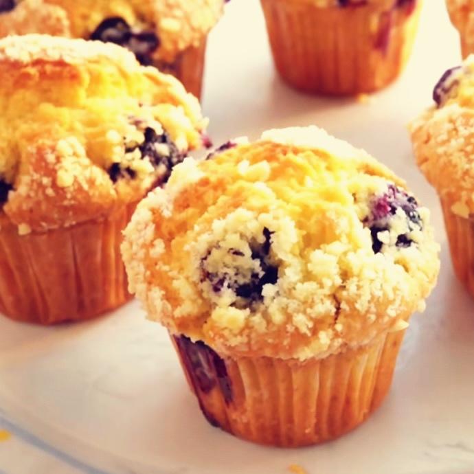 蓝莓麦芬