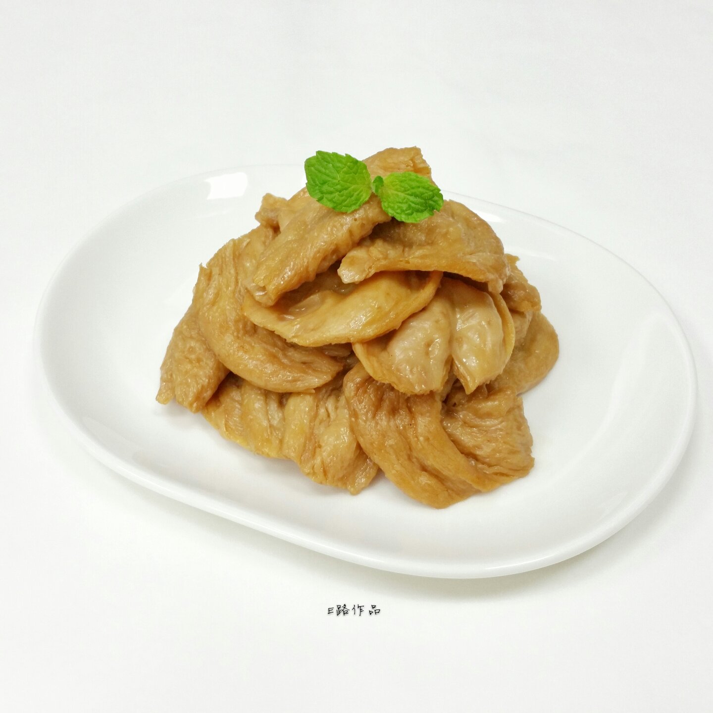 e路拾缘做的素烧厚豆皮