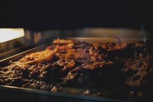 烤藕片（东北烤肉蘸料烤箱版）的做法 步骤7