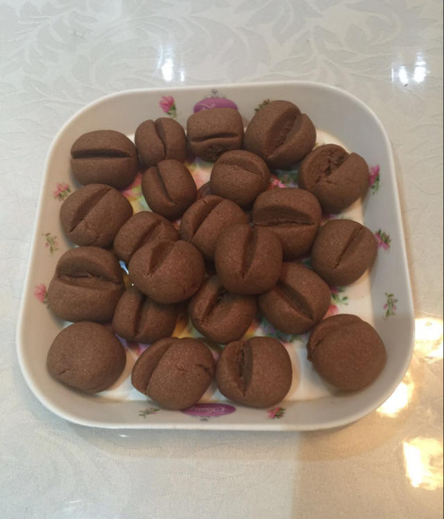 咖啡豆豆饼干