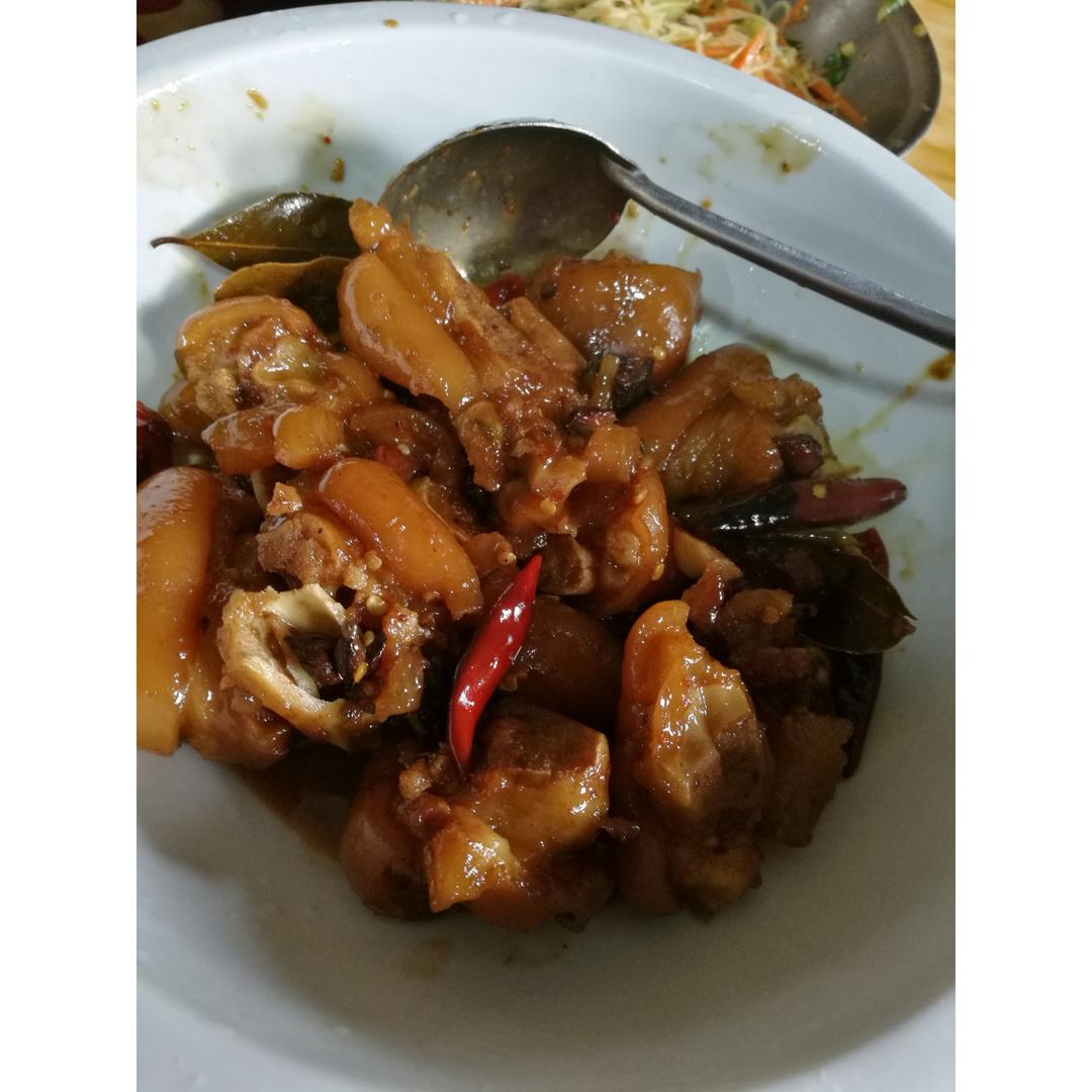 私房香辣猪蹄๑