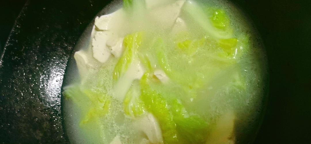 娃娃菜豆腐汤(鲜掉眉毛！)|跟做中附娃娃菜炖万物合集~