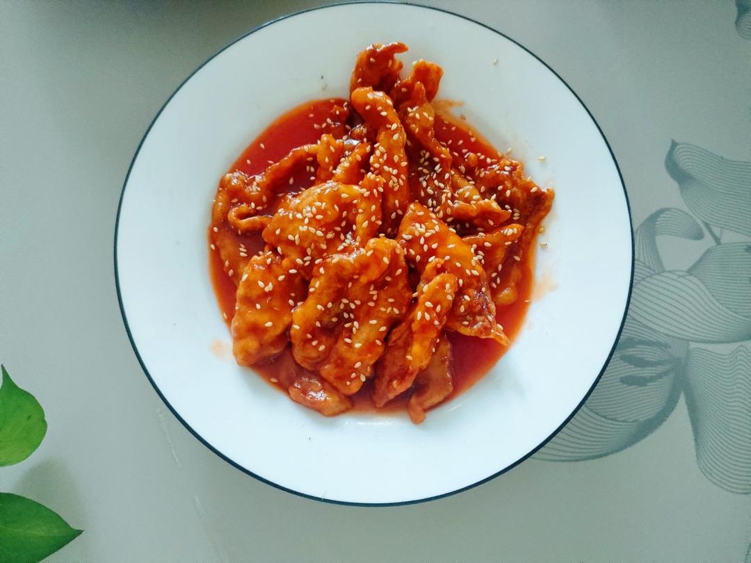 酸甜酥嫩的糖醋里脊