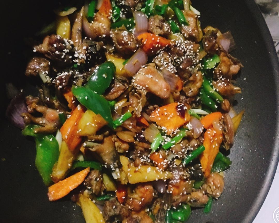 超级好吃又简单的干锅鸡