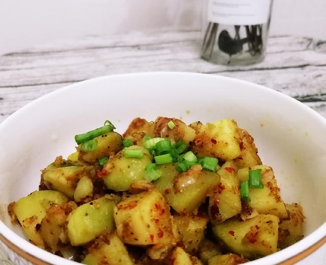 麻辣土豆丁的做法