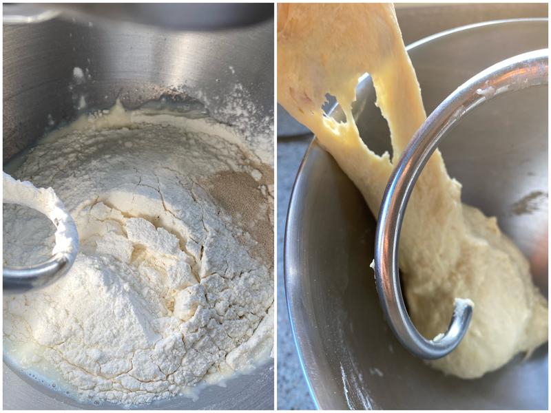 纯奶手撕吐司的做法 步骤1