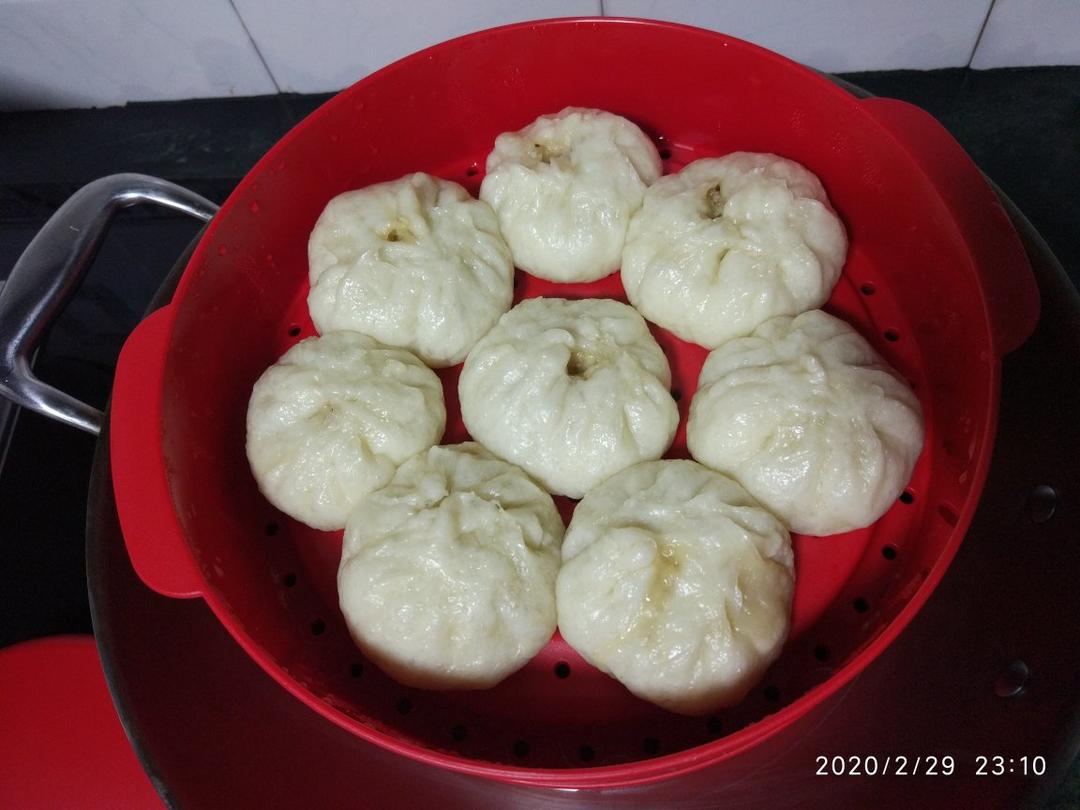 万能馒头包子皮(一次发酵)