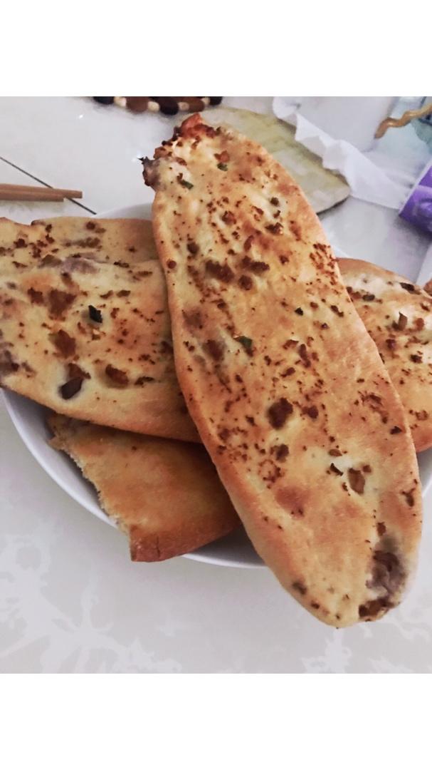 【炫富系列】榨菜鲜肉锅盔 | 外面1个的价钱这里能做8张