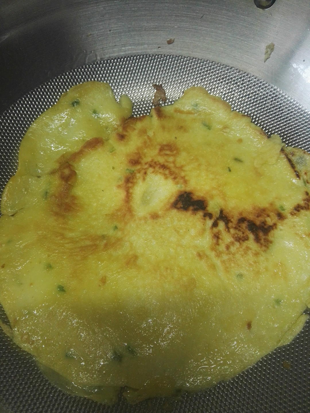 香葱鸡蛋饼