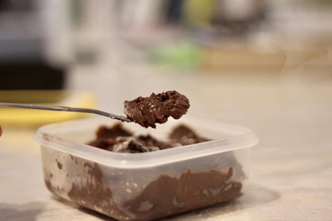 零负担巧克力冰淇淋丨健康·零食