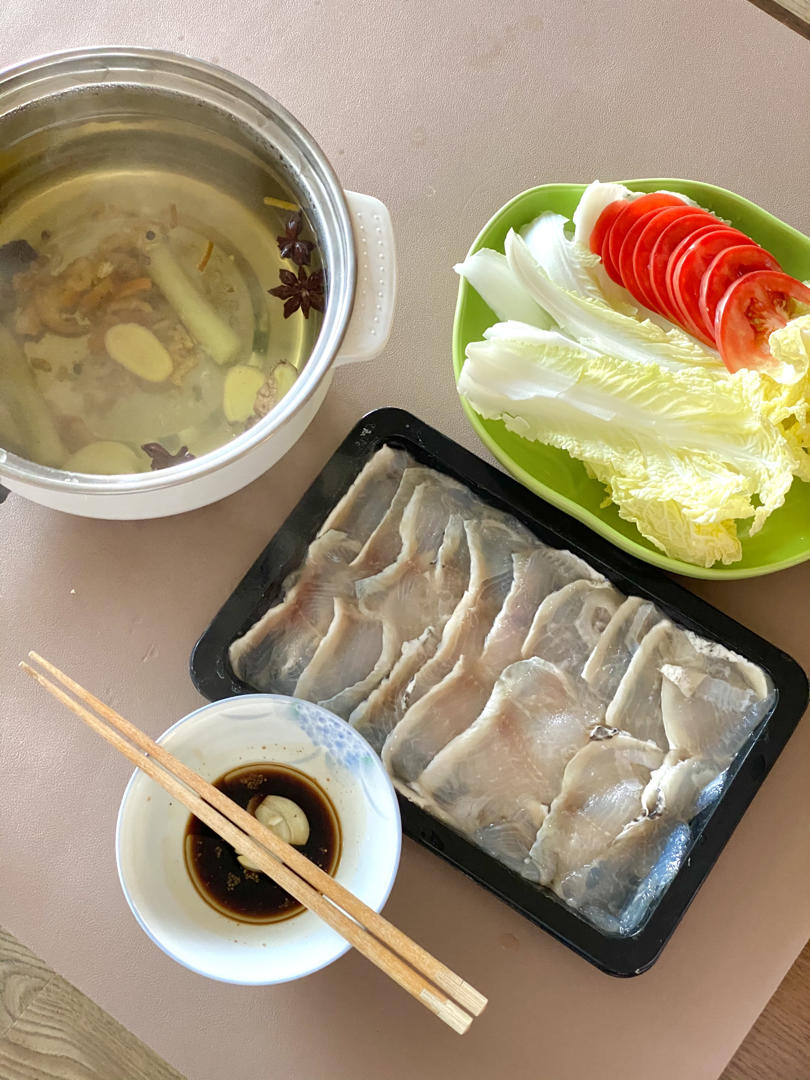 清水打边炉鱼