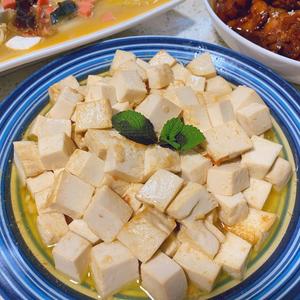 鸡汁豆腐—太太乐鲜鸡汁快手菜的做法 步骤5