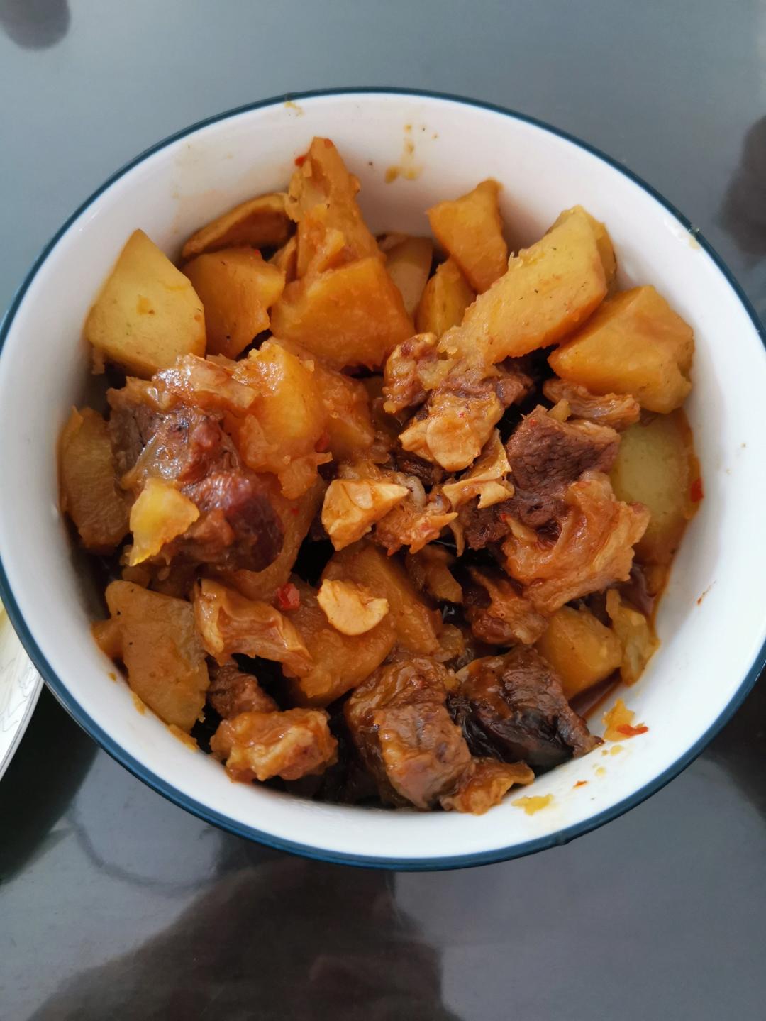 土豆炖牛肉高压锅版
