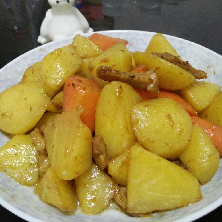 土豆烧肉