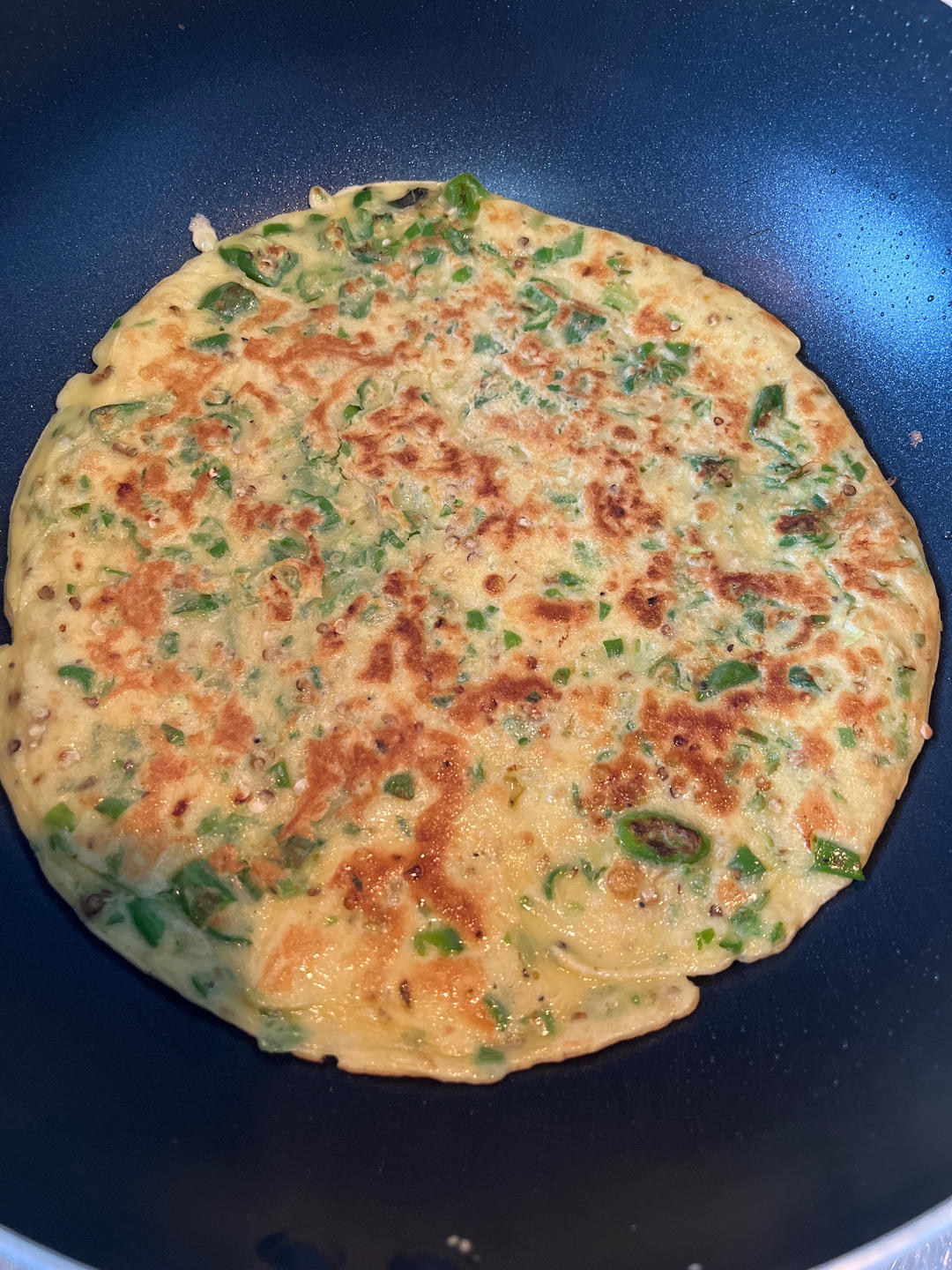 马克西姆不粘锅快手早餐青椒鸡蛋饼