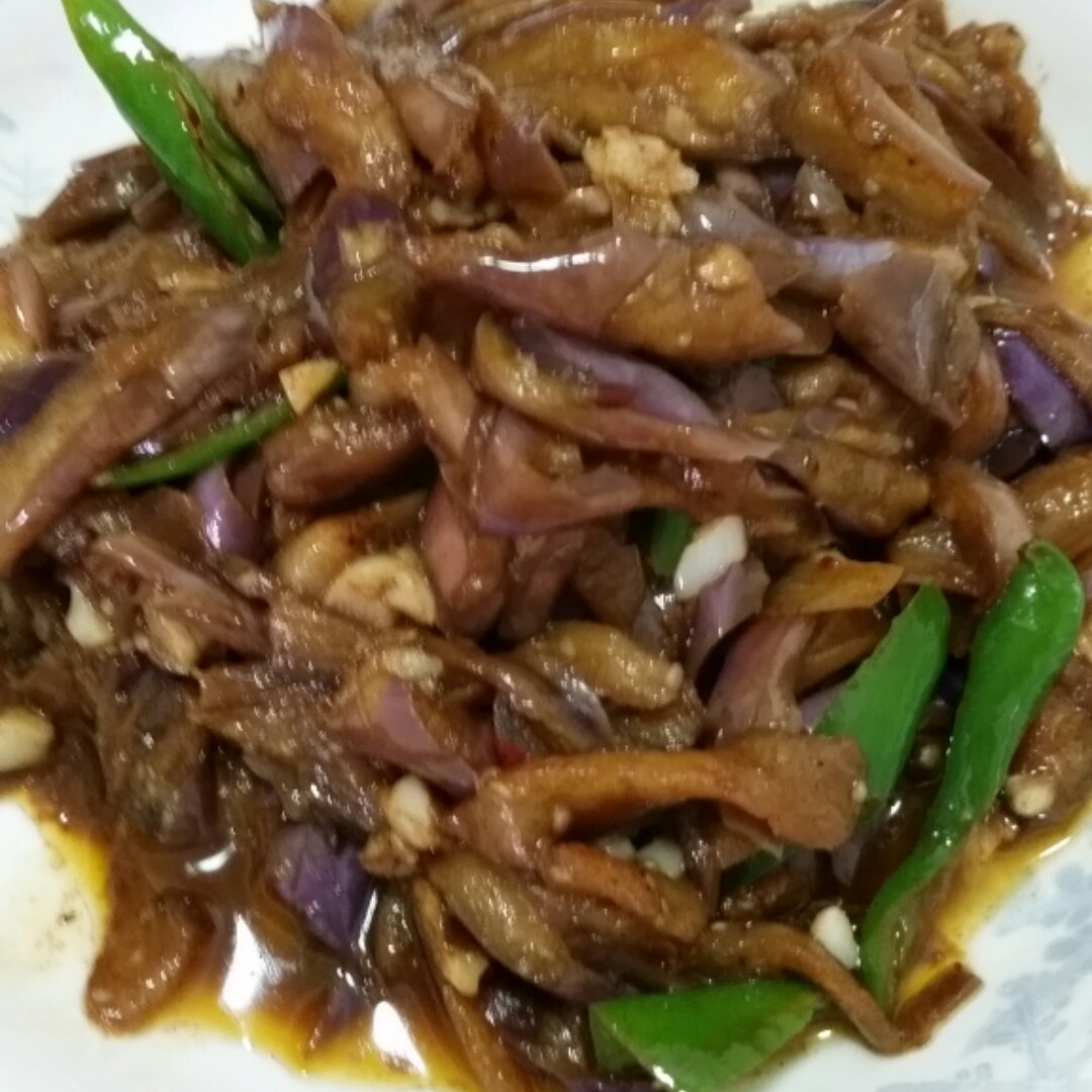 清炒茄子（少油版+视频）