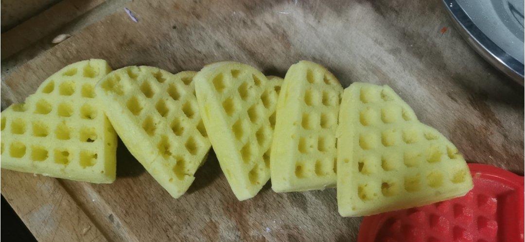 烤箱松饼粉版华夫饼「懒人无油版」