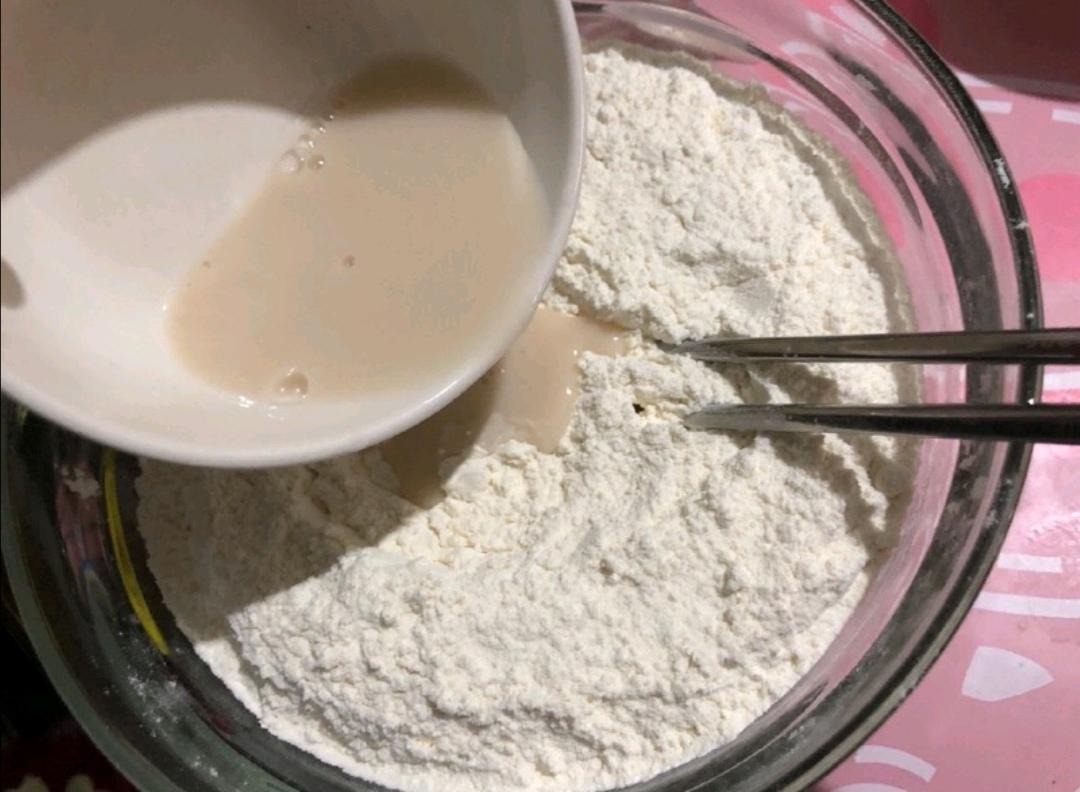 纯奶手撕吐司的做法 步骤1