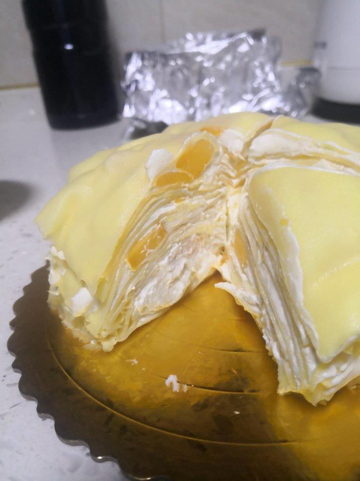 零基础做芒果千层蛋糕（8寸）