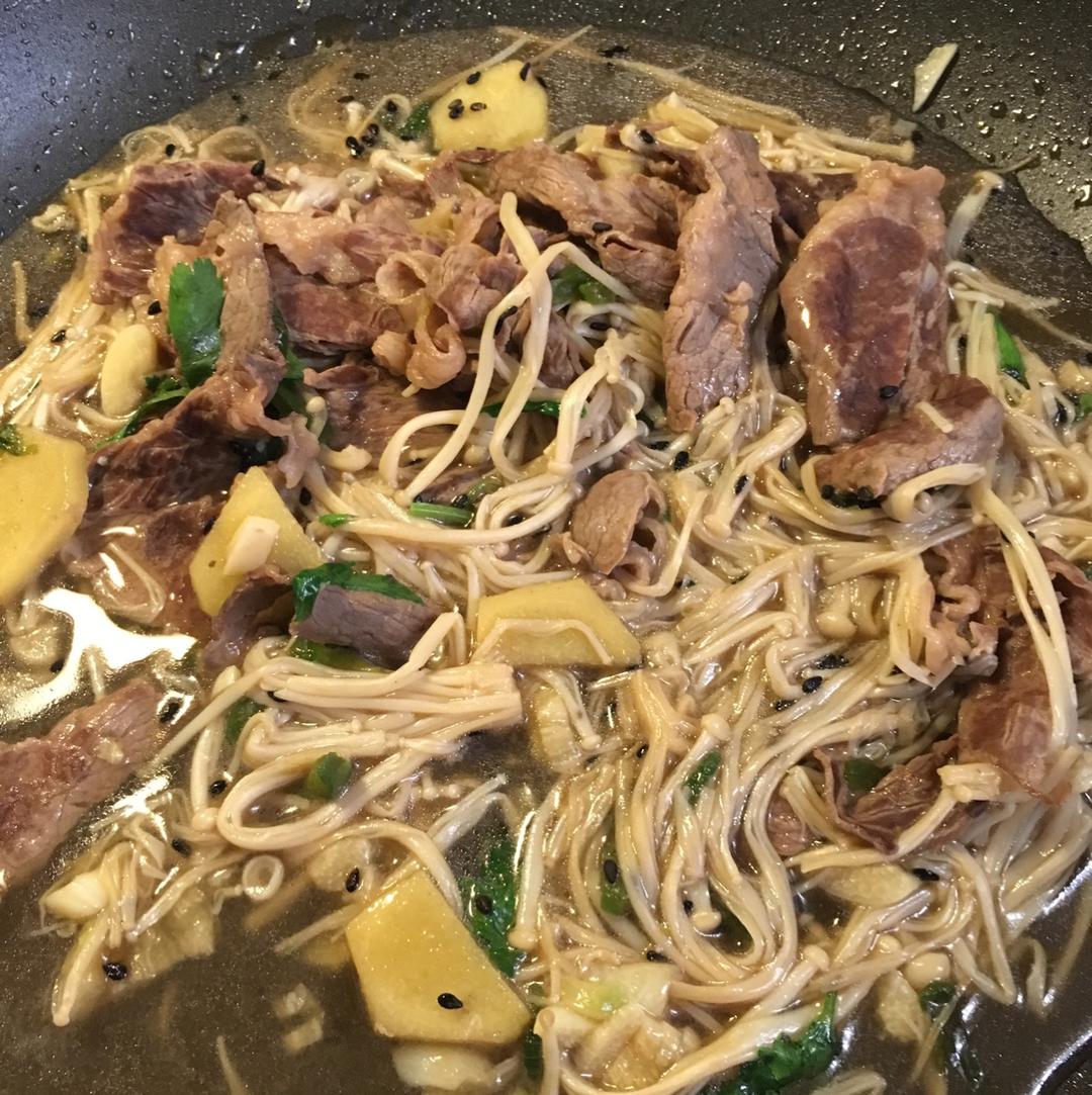 肥牛金针菇