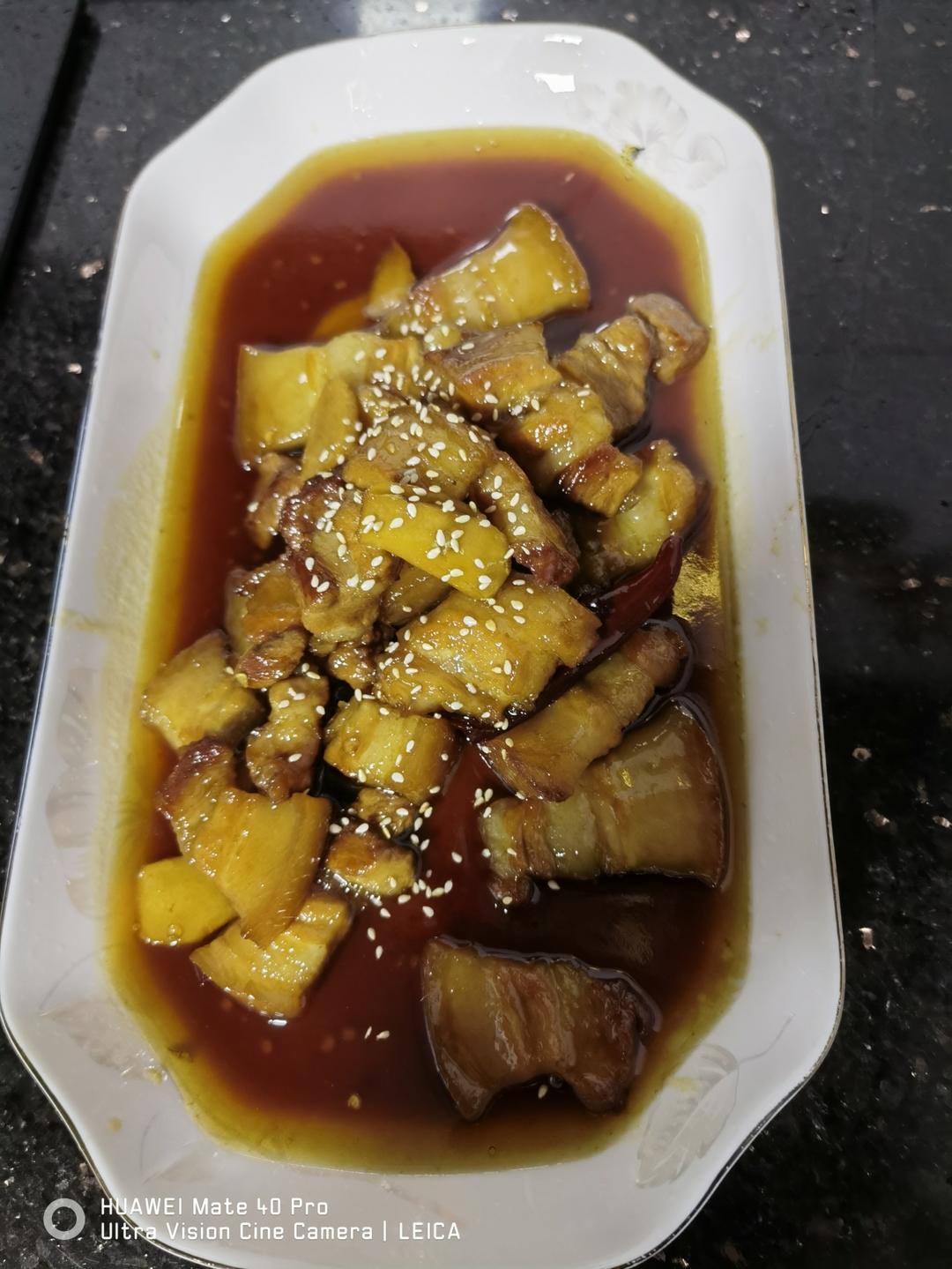 不焯水不放油的家常红烧肉