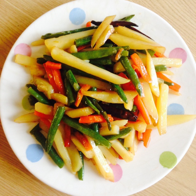 干煸豆角土豆