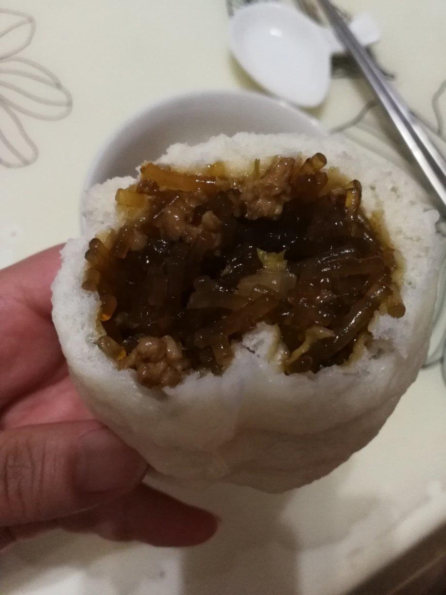 皮薄馅儿大的粉丝肉末包子（馅料做法）