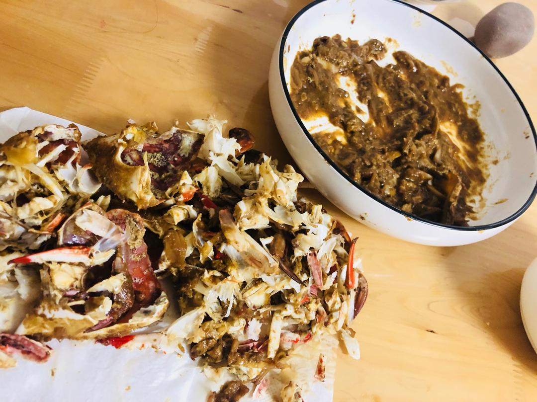 堂妈教你做酱爆螃蟹