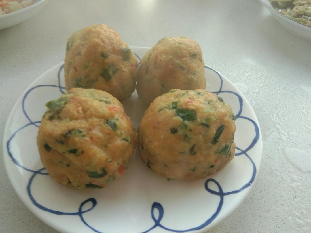 堂妈小厨——玉米菜窝头