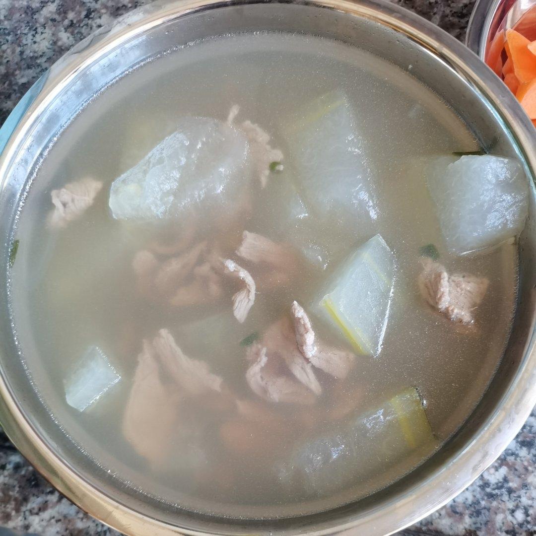 咻～超快手清甜解暑冬瓜瘦肉汤！