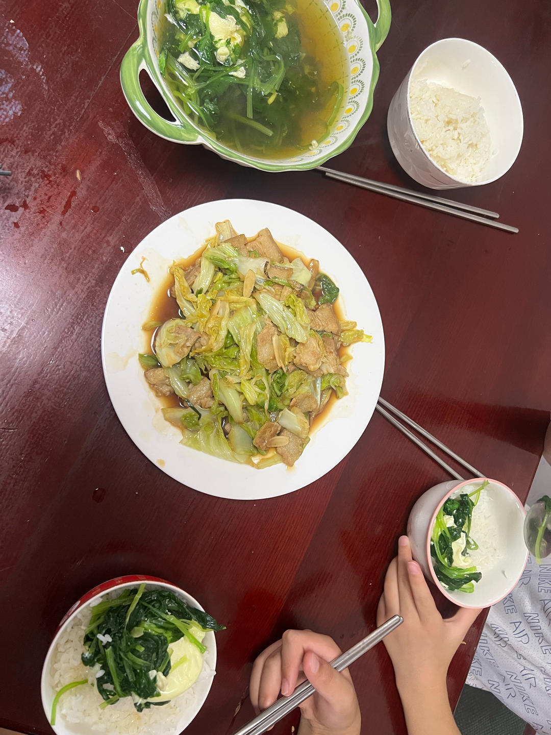 超级有锅气保姆级香喷喷包菜炒肉片~媲美大饭店~新手包成功！