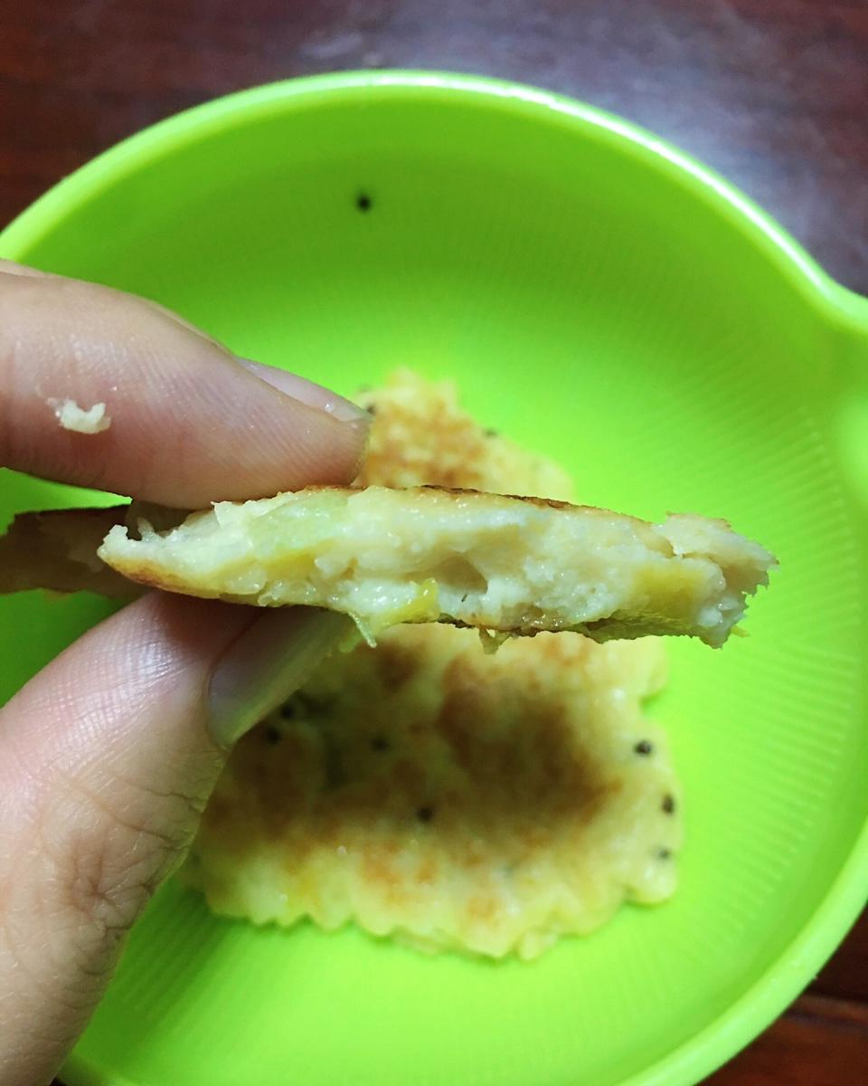 米粉鸡蛋饼🍳㊙️——绝对是消耗婴儿米粉的最佳方法！