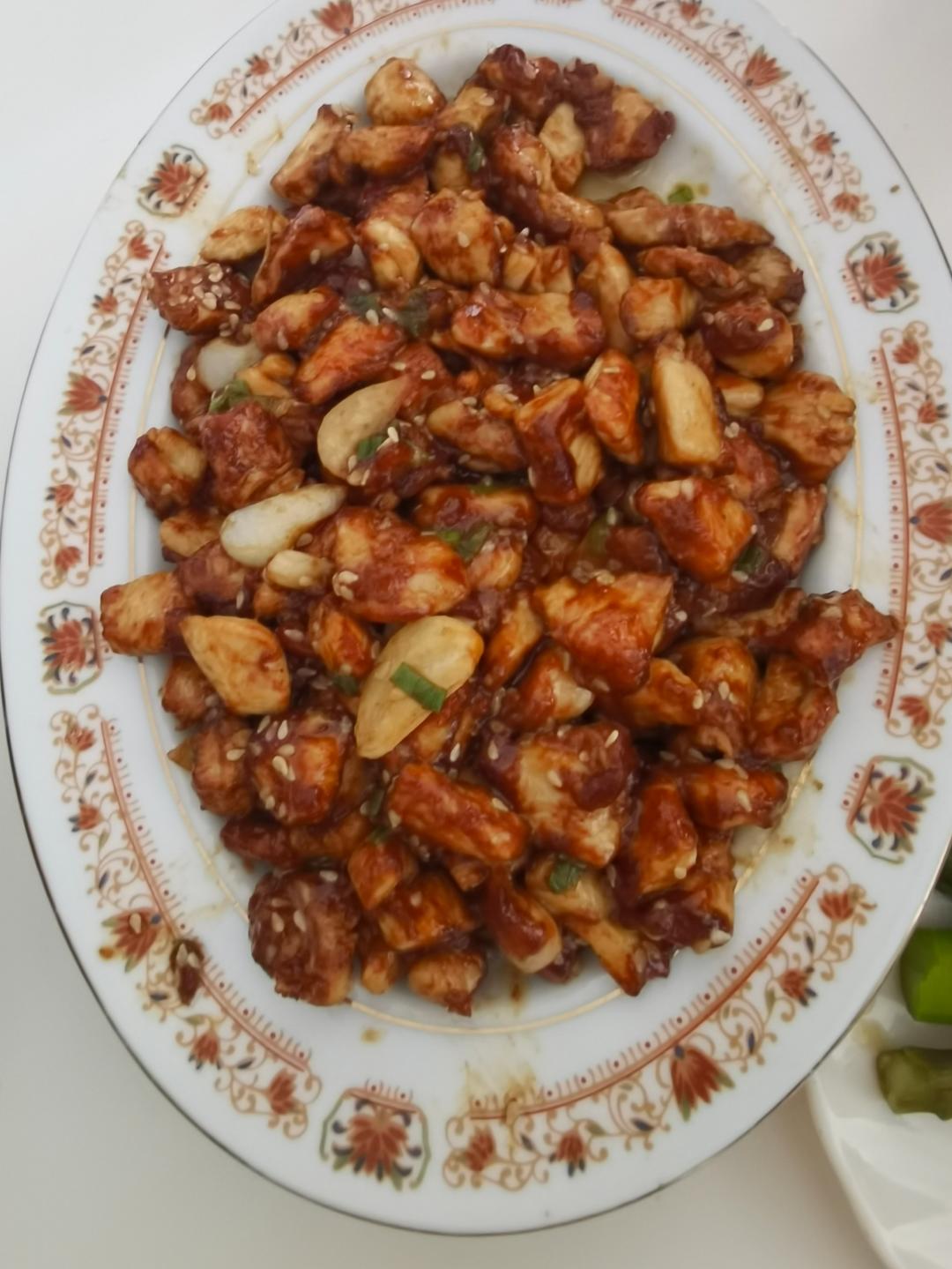 孜然蒜香鸡胸肉